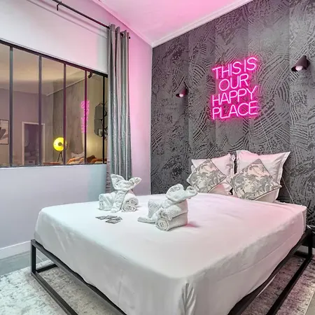 Stylish 2-bedroom Loft In The Heart Of With Air Conditioning Apartment Paris